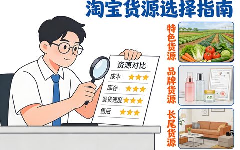 淘宝新手如何选择货源？