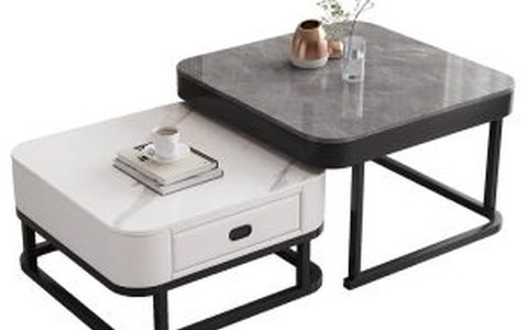 抽屉茶几咖啡桌方形圆形胜芳工厂一件代发-现货速发-现货充足