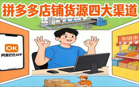 拼多多个人店铺货源如何找？