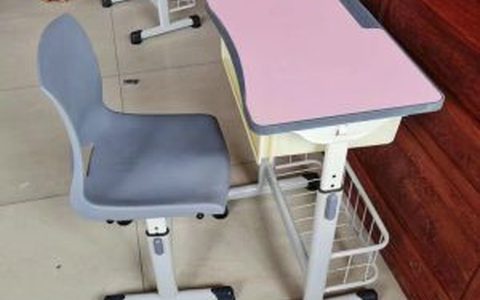 胜芳木面大靠背塑料课桌椅一件代发-现货充足-现货速发