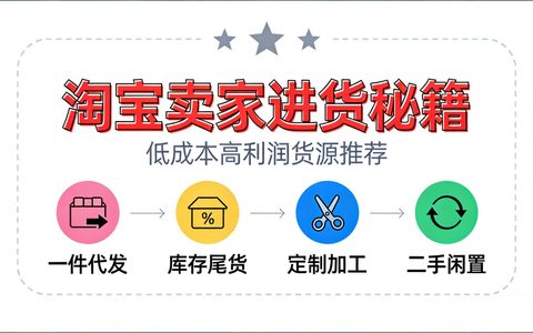 淘宝进货渠道有哪些?