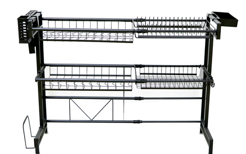 可伸缩水槽置物架｜厨房水槽的「扩容收纳师」🍽️