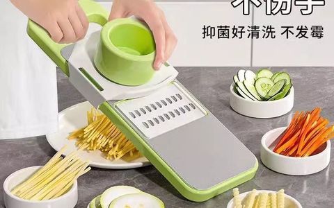 多功能 304 不锈钢切菜器｜厨房备菜「省时神器」🥕