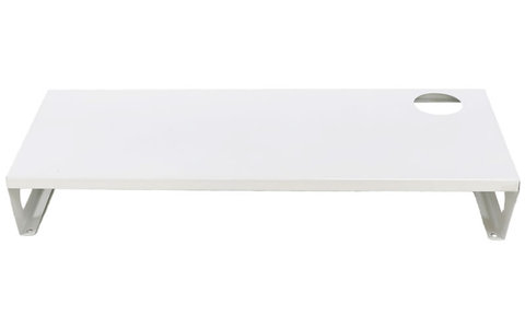 🖥️ 显示器增高架｜带线孔款 桌面收纳 + 护颈二合一