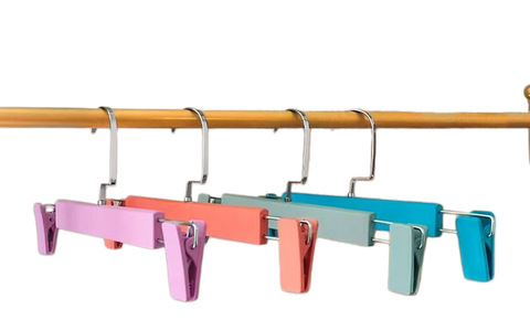 可伸缩防滑裤夹衣架 家用衣柜多功能收纳裤架 🧺