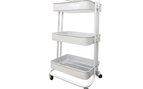 三层可移动收纳推车｜全屋空间扩容的移动收纳站 🛒