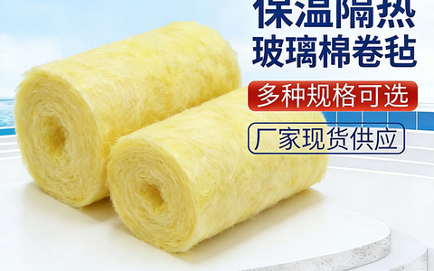 离心玻璃棉卷毡 防火隔音保温工程专用卷材 🧱源头工厂直供 | 工程批量采购