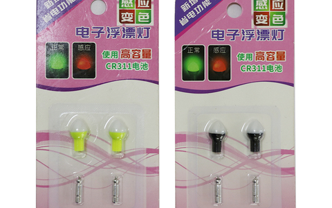 源头工厂一件代发🎣夜钓电子浮漂灯｜咬钩秒变色太香了