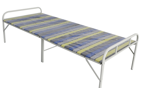 🛏️ 折叠单人床｜加厚钢架便携款 租房 / 午休通用