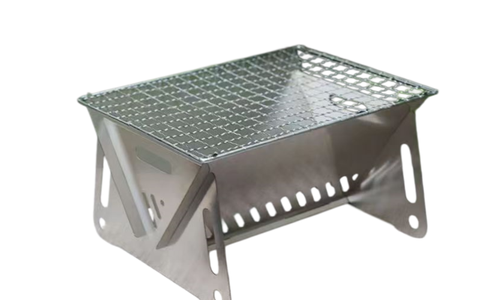 不锈钢折叠烧烤炉 户外便携木炭烤架 🍢