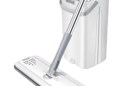 🧹 免手洗平板拖把｜带桶刮洗套装 家用干湿两用清洁神器｜支持一件代发 / 批量采购