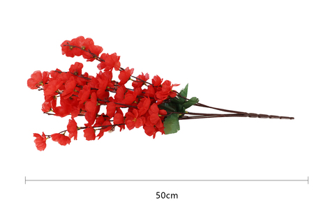 仿真桃花枝｜家居与节庆「氛围感造景神器」🌸