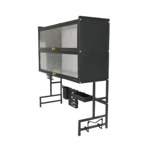 带柜门水槽置物架｜厨房水槽「防尘收纳 + 台面扩容」二合一🍽️