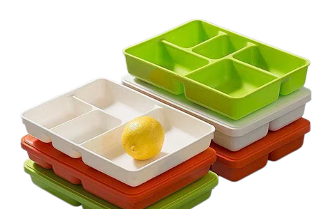 五格分格餐盒｜实用带饭神器 货源直供