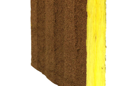 电梯井专用玻璃棉吸音板 防火降噪保温一体工程板材 🏗️工程批量采购