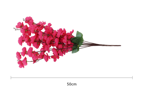 🌸 仿真桃花花束｜家居装饰仿真花艺 源头工厂直供