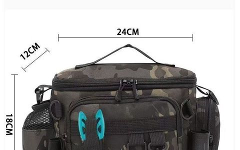 🎣 迷彩多功能路亚包｜大容量防水渔具收纳包 户外垂钓专用｜现货秒发｜支持一件代发 / 批量定制