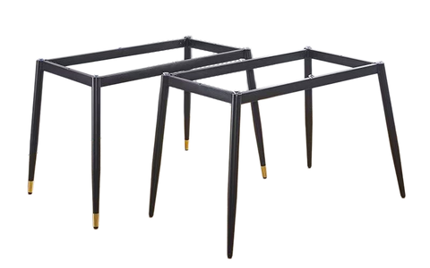 轻奢风铁艺桌腿 加固方形餐桌支架  源头工厂直供 | 一件代发