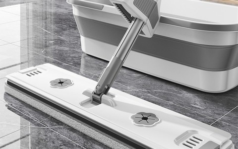 免手洗平板拖把套装 家用懒人干湿两用拖地神器 🧹